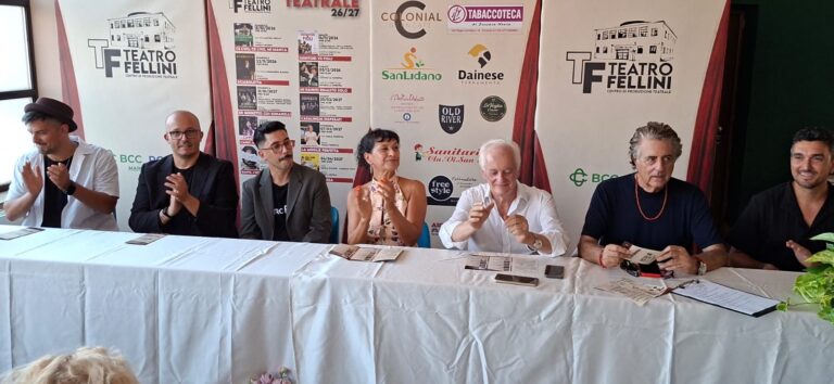 Teatro Fellini, una stagione per tutti. Presentato il cartellone 2026/27