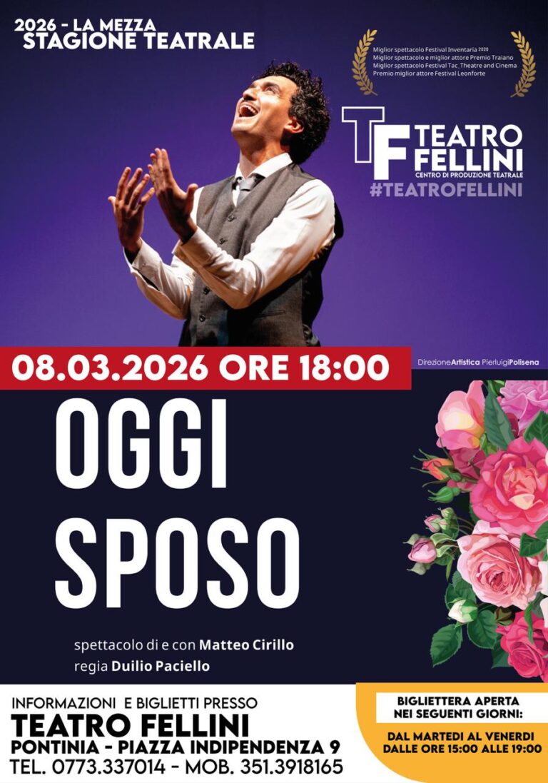 All’altare senza sposa: in scena “Oggi Sposo”